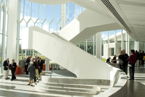 Moss Arts Center, stairwell